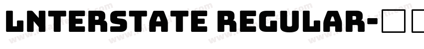 lnterstate Regular字体转换